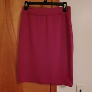 Purple skirt